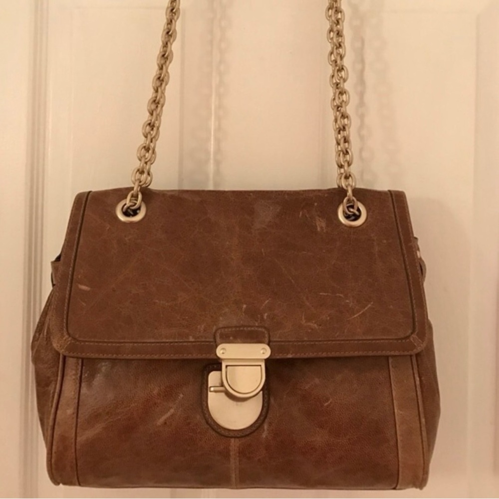 Banana Republic Leather Shoulder Bag - Picture 3 of 10